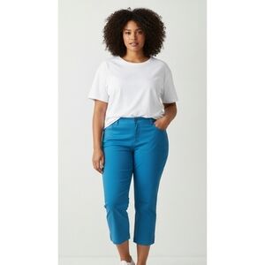 Monroe & Main Capri pants Blue Size 14